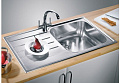 Мойка Blanco Median 45 S нержавеющая сталь полированная чаша справа 512660 фото 2
