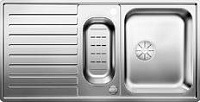 Мойка Blanco Classic Pro 6 S-IF с колландером нержавеющая сталь полированная клапан-автомат InFino 523665