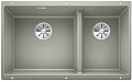 Мойка Blanco SUBLINE 430/270-U жемчужный клапан-автомат InFino 523154 фото 2