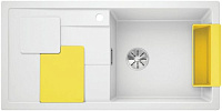 Мойка Blanco SITY XL 6 S lemon белый чаша справа клапан-автомат InFino 525055