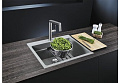 Мойка Blanco Etagon 6 жемчужный клапан-автомат InFino 524542 фото 8