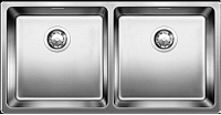 Мойка Blanco Andano 400/400-IF нержавеющая сталь полированная 518328