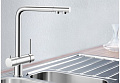 Смеситель Бланко Fontas Chrome нержавеющая сталь 515581 фото 3 Смеситель Blanco Fontas Chrome нержавеющая сталь 515581 фото 3