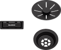 Набор декоративных элементов Blanco C-overflow и InFino® черный матовый одна чаша 239975 фото 1