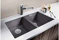 Мойка Blanco SUBLINE 350/350-U SILGRANIT шампань клапан-автомат InFino 523580 фото 2