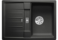 Мойка Blanco Lexa 40 S SILGRANIT PuraDur отводная арматура InFino® антрацит клапан-автомат InFino 524890