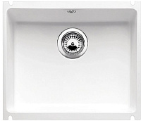 мойку Blanco Subline 500-U Ceramic PuraPlus без клапана-автомата глянцевый белый 514506