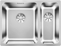 мойку Blanco Solis 340/180-U нержавеющая сталь полированная чаша слева клапан-автомат InFino 526129