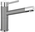 Смеситель Бланко Alta compact chrome/Silgranit алюметаллик 515316 фото 1 Смеситель Blanco Alta compact chrome/Silgranit алюметаллик 515316 фото 1