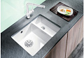 Мойка Blanco SUBLINE 350/150-U черный клапан-автомат InFino 523747 фото 4
