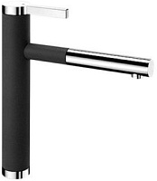Смеситель Blanco Linee-S Silgranit антрацит 518438