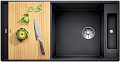 Мойка Blanco AXIA III XL 6 S-F темная скала клапан-автомат InFino 523521 фото 2