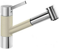 Смеситель Blanco Tivo-S chrome/Silgranit жасмин 517614