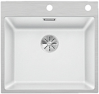 мойку Blanco SUBLINE 500-IF/A белый клапан-автомат InFino 524112