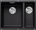 Мойка Blanco SUBLINE 340/160-U SILGRANIT Черный клапан-автомат InFino 525985 фото 1