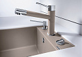 Мойка Blanco Dalago 45 вулкан серый клапан-автомат InFino 527242 фото 6