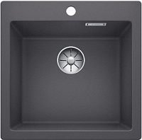 Мойка Blanco PLEON 5 SILGRANIT темная скала клапан-автомат InFino 521669