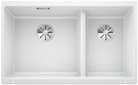 Мойка Blanco SUBLINE 430/270-U белый клапан-автомат InFino 523155