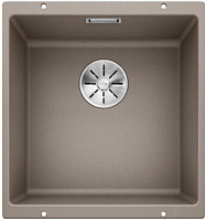 мойку Blanco SUBLINE 400-U SILGRANIT серый бежевый клапан-автомат InFino 523429