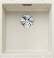 Сантехника Бланко на сайте официального дилера мойку Blanco SUBLINE 400-U Silgranit мягкий белый клапан-автомат InFino 527166