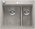 Мойка Бланко PLEON 6 Split SILGRANIT PuraDur бетон клапан-автомат InFino 525308 фото 1 Мойка Blanco PLEON 6 Split SILGRANIT PuraDur бетон клапан-автомат InFino 525308 фото 1