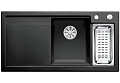 Мойка Blanco Axon II 6 S черный чаша справа клапан-автомат InFino 524149 фото 1