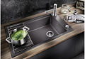 Мойка Blanco Elon XL 6S антрацит клапан-автомат InFino 524834 фото 2