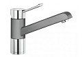 Смеситель Blanco Zenos chrome/Silgranit 517806 фото 1