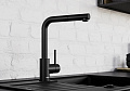 Смеситель Blanco Mila матовый черный 526657 фото 2