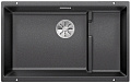 Мойка Blanco SUBLINE 700-U Level SILGRANIT антрацит чаша слева клапан-автомат InFino 523538 фото 1