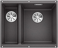 Мойка Бланко SUBLINE 340/160-U SILGRANIT темная скала клапан-автомат InFino 523559 фото 1 Мойка Blanco SUBLINE 340/160-U SILGRANIT темная скала клапан-автомат InFino 523559 фото 1