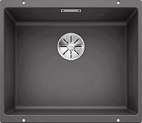 мойку Blanco SUBLINE 500-U SILGRANIT темная скала клапан-автомат InFino 523433
