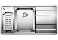 Мойка Blanco Axis II 6 S-IF нержавеющая сталь полированная чаша слева 516530