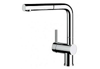 Смеситель Blanco Linus-S рычаг слева нержавеющая сталь 514016