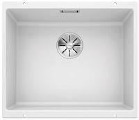 мойку Blanco SUBLINE 500-U SILGRANIT белый клапан-автомат InFino 523436