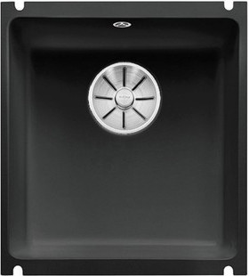Мойка Blanco SUBLINE 375-U черный клапан-автомат InFino 523732