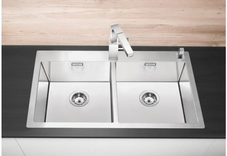 Мойка Blanco Claron 400/400-IF/A нержавеющая сталь полированная 521654