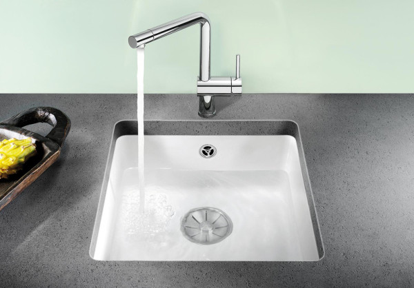 Смеситель Blanco Linus нержавеющая сталь полированная 517183