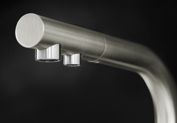 Смеситель Blanco Fontas II сатин темная сталь 527736