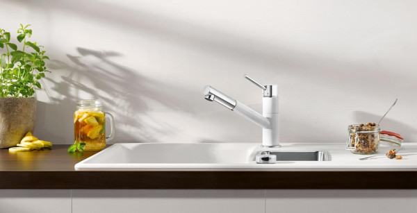 Смеситель Blanco Kano-S Silgranit черный 526174