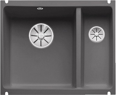 Мойка Blanco SUBLINE 350/150-U базальт клапан-автомат InFino 523746