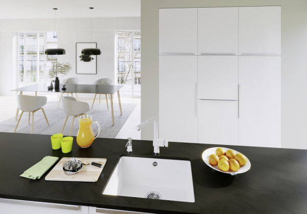 Мойка Blanco ROTAN 500-U Silgranit мягкий белый 527146