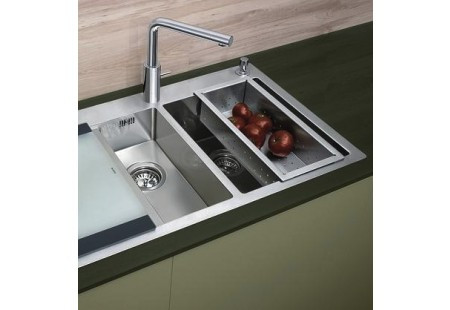 Мойка Blanco Claron 340/180-IF/A нержавеющая сталь полированная чаша справа 521647