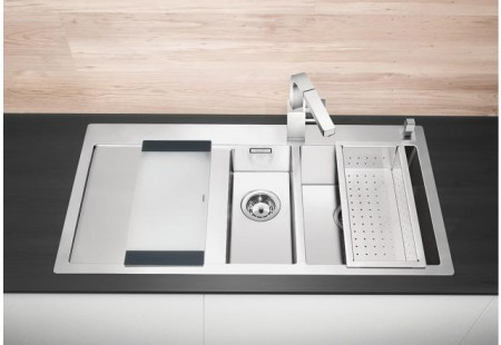 Мойка Blanco Claron 6S-IF/A крыло нержавеющая сталь полированная чаша справа 521645