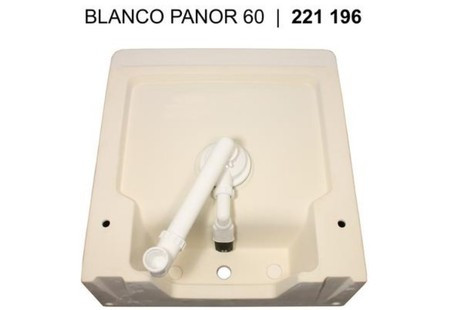 Мойка Blanco Panor 60 два отверстия глянцевый белый 514501