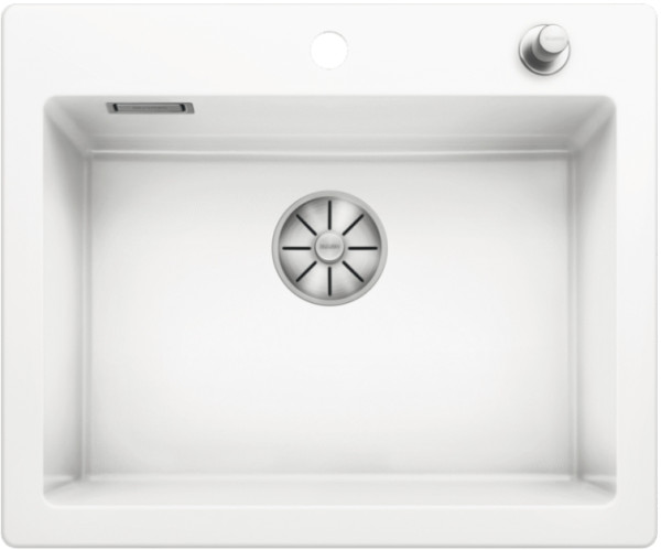 Мойка Blanco PALONA 6 PuraPlus белый глянцевый клапан-автомат InFino 524731