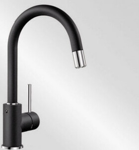 Смеситель Blanco MIDA-S SILGRANIT антрацит 521455