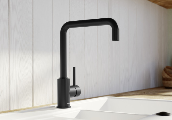 Смеситель Blanco MILI Silgranit матовый черный 526665