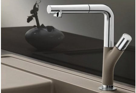Смеситель Blanco Yovis-S Silgranit 518300