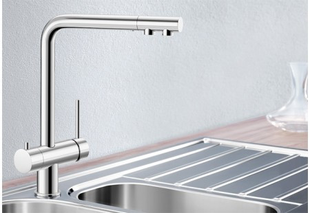Смеситель Blanco Fontas Chrome нержавеющая сталь 515581